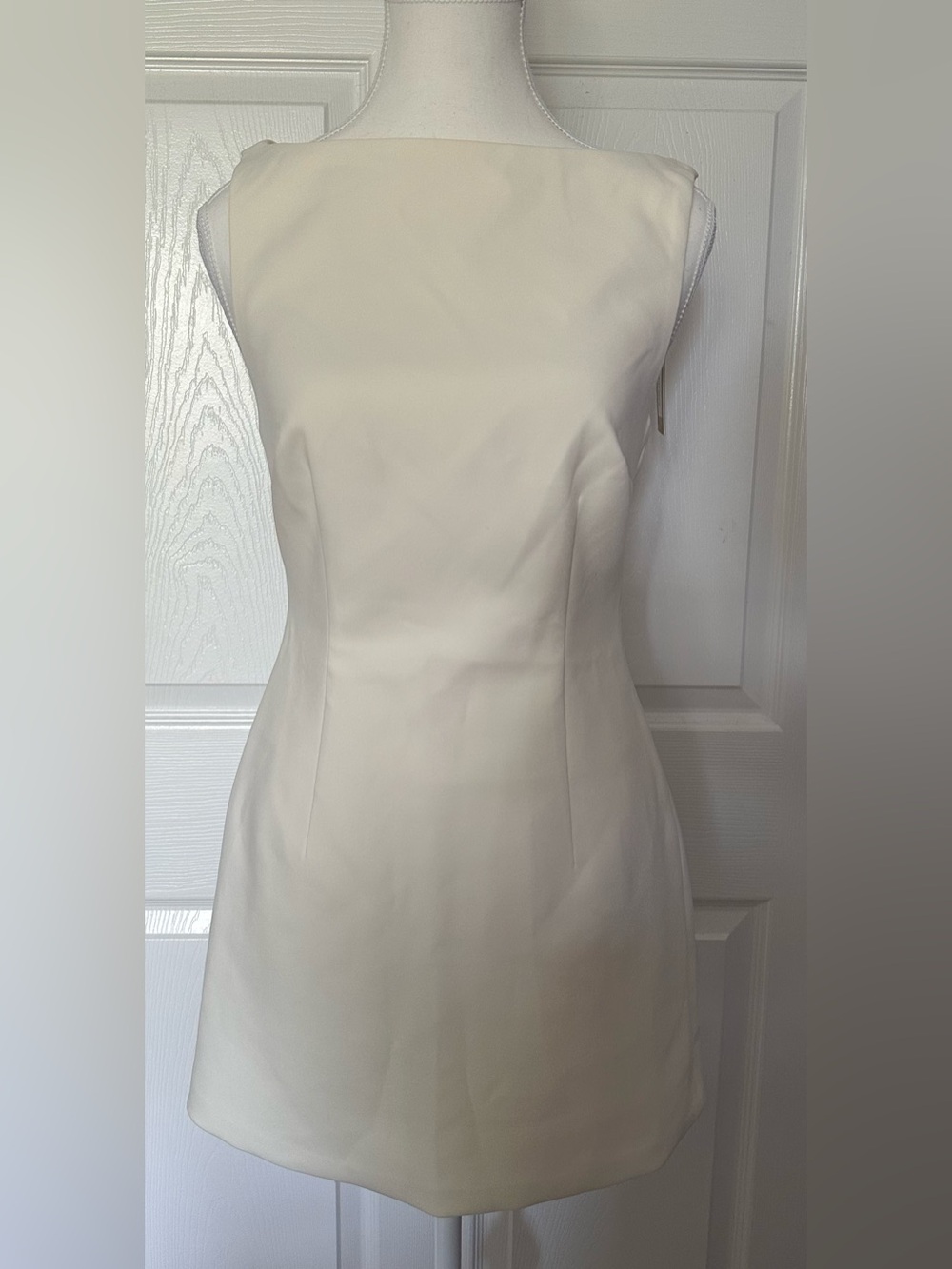 Meshki Angela Suiting Mini Dress - Ivory